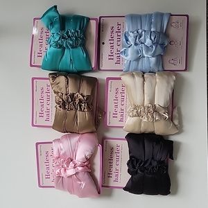 NWT Satin heatless hair curler
